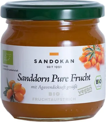 Produktbild von Fruchtaufstrich Sanddorn "Pure Frucht" Bio