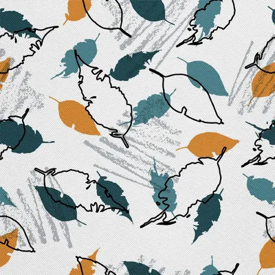 Image de OUTDOOR DÉCORDS OXFORD - Motif feuilles peintes I DX353