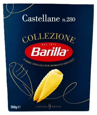 Productafbeelding van Barilla La Collezione Castellane pasta, gemaakt van durumtarwemeel, 500g
