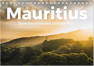 Produktbild von Mauritius - Einer der schönsten Orte der Welt. (Tischkalender 2025 DIN A5 quer), CALVENDO Monatskalender