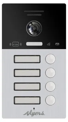 Zdjęcie produktu dla Panel do wideodomofonu IP MIP-300, czarny, 4B, Myers