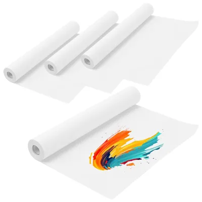 Zeichenpapierrolle 4er-Pack, 43 cm x 20 m, weiß, 80 g/m²