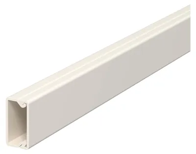 Produktbild von OBO Bettermann Vertr Wand+Deckenkanal m.Obert. 10x20mm,PVC WDK10020CW 2 Stk