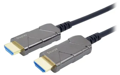 Produktbild von PremiumCord Ultra High Speed ​​HDMI 2.1 Glasfaserkabel 8K@60Hz, vergoldet, 30 m