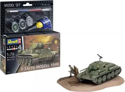 Zdjęcie produktu dla Revell Model Set T-34/76 Modell 1940 1:76
