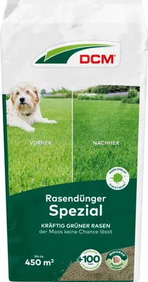 Produktbild von DCM Rasendünger Spezial - Langzeit Rasendünger-18 KG für 450 qm