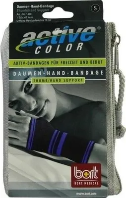 Produktbild von BORT ActiveColor Daumen Hand Band.S schwarz