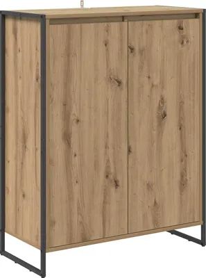 Immagine prodotto di vidaXL Scarpiera artigianale in rovere 79 x 36 x 100 cm materiale a base di legno