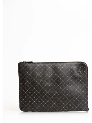 Produktbild von Trussardi Herren Clutch aus Leder in Schwarz