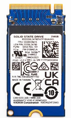 Obrázek produktu pro Lenovo TOSHIBA BG4 M.2 PCIe 2242 KBG40ZNT256G SSD 01FR901