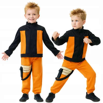 Produktbild von Hopki Naruto Akatsuki Anime Kostüm für Jungen 146/152 cm
