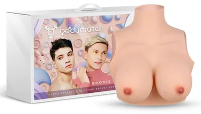 Productafbeelding van BODYMATCH - Boodie Pechos van siliconen, model D, met vloeibare siliconen