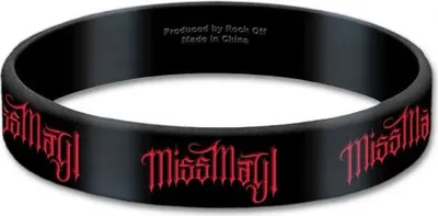 Produktbild von Miss May I - Logo Gummy Armband