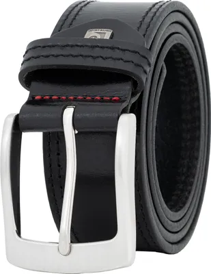 Produktbild von Pierre Cardin Herren Jeansgürtel Schwarz 40 mm, Size:Bundweite 95 cm Gesamtlänge 110 cm W 37.4 L