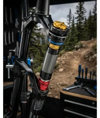 Immagine prodotto di Kit di aggiornamento ammortizzatore RockShox, modello Charger3RC2, con forcella Pike C1+ 2023+ e tecnologia ButterCups.