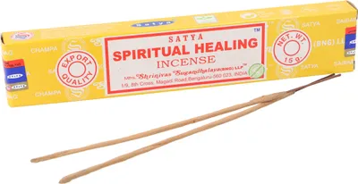 Produktbild von Satya Incense Räucherstäbchen, Indische Räucherstäbchen 15 g - Spiritual Healing, Gelb, 21*4*2 cm, Indische Räucherstäbchen