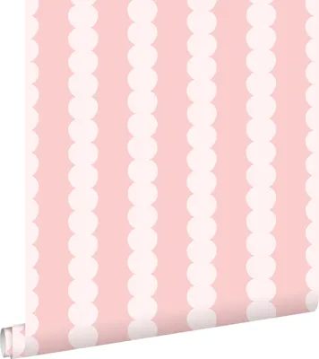 Productafbeelding van ESTAhome behang grafische print pastel roze 0.53 x 10.05 m