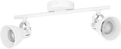 Produktbild von SERAS 1 Spot - L37 x B6,5 cm - weiß - 2X2,8W inkl. - IP20
