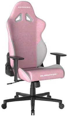 Obrázok produktu pre DXRacer GLADIATOR herné kreslo ružovo-biele, látka