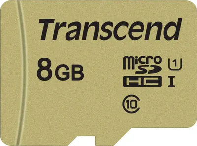 Zdjęcie produktu dla Transcend 8GB UHS-I U3, 8 GB, MicroSDHC, Klasa 10, UHS-I, 95 MB/s, 25 MB/s