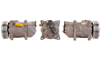 Produktbild von LUCAS ACP339 Klimaanlage Klimakompressor PAG 46 R134a passend für PEUGEOT 206 Schrägheck (2A/C) 307 CC (3B) 307 (3A/C) 307 SW (3H) für CITROËN C4 I