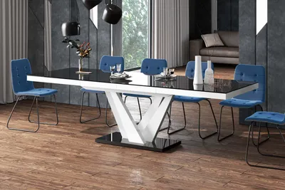 Produktbild von Design Esstisch Tisch HEV-111 ausziehbar 160 bis 256 cm