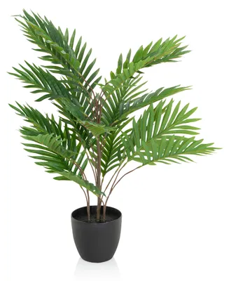 Produktbild von hjh OFFICE Kunstpflanze ARECA Künstliche Pflanze Palme Höhe 70.0 cm Deko