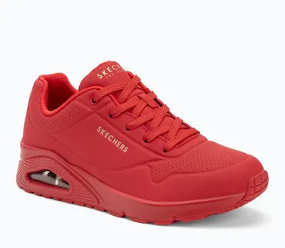Obrázek produktu pro Dětské tenisky Skechers Uno Stand On Air, barva červená, model 310024L-RED, velikost 28,5 EU