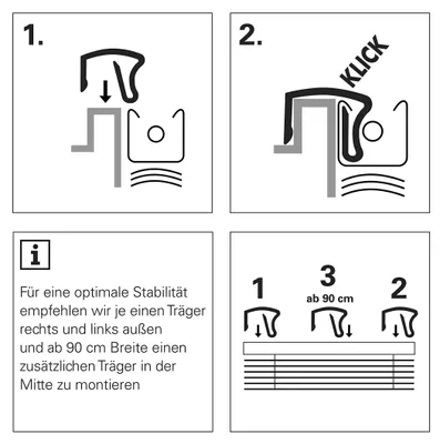 Productafbeelding van Aluminium jaloezie voor het bevestigen aan schuine oppervlakken, 60 x 130 cm