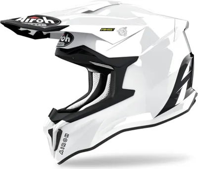Produktbild von Airoh Strycker Color Carbon Motocross Helm (White,XXL (63))