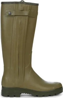 Produktbild von Le Chameau Chasseur Leder Stiefel Herren Grün Schaft 44 Gr. 45