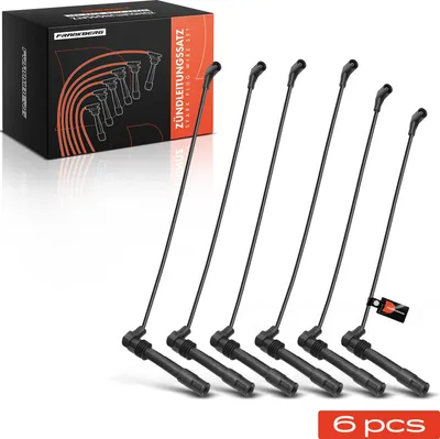 Immagine prodotto di Frankberg 6x set di cavi di accensione per VW Passat 3B2 3B3 Audi A4 A6 Avant A8 4D2 4D8