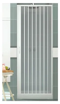 Produktbild von Duschkabine Mod. Vergine 90xh185 aus PVC mit seitlicher Falttür