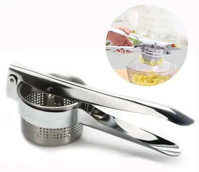 Edelstahlpresse für Babys – Saftpresse & Kartoffelstampfer