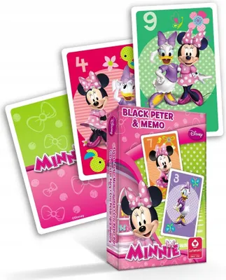 Produktbild von Minnie Maus. Schwarzer Peter und Memo