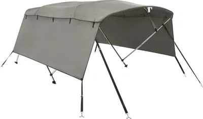 Produktbild von vidaXL 4-Bow Bimini-Top mit Seitenteilen 243x(200-213)x137 cm
