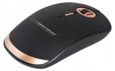 Produktbild von Kabellose optische Maus Esperanza Acrux EM127 1600 DPI Schwarz Rosa