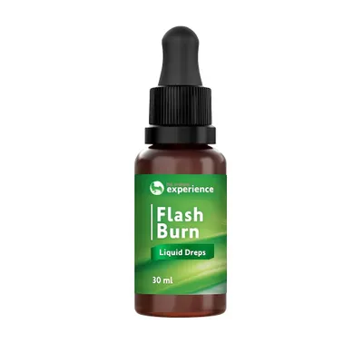 Produktbild von "Flash Burn" (30 ml) – Tropfen zur Unterstützung von Stoffwechsel & Appeti