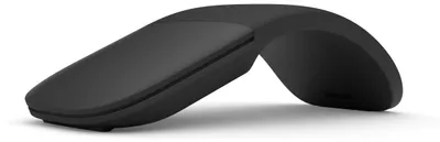 Produktbild von Microsoft Surface Arc Maus - Maus - optisch - 2 Tasten - kabellos - Bluetooth 4.1 - Schwarz - kommerziell