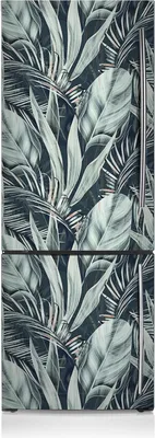Produktbild von Magnetfolie Aufkleber Kühlschrankmagnete 70x190 cm - Exotische Blätter