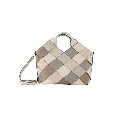 Produktbild von GERRY WEBER Handtasche Umhängetasche Checker Handbag LHZ Cream-White mehrfarbig beige
