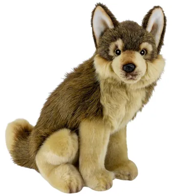Immagine prodotto di Carl Dick lupo seduto di circa 28 cm, peluche, peluche, peluche 3712