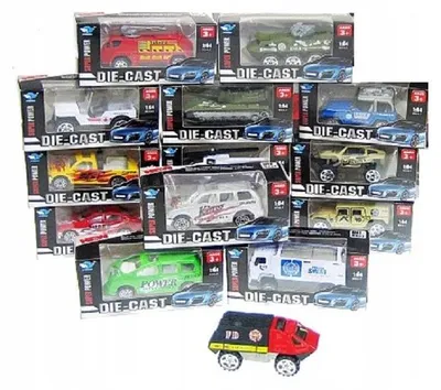 Produktbild von Hipo Metallauto 2428 Spielzeugauto Kinderfahrzeug