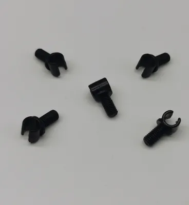 Produktbild von Bowdenzughalter 5 Stück Schaltzug Außenhülle 4 mm Rahmen M5 x 9 Halterung MTB DH Fahrrad