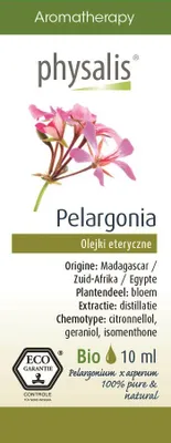 Produktbild von ÄTHERISCHES PELARGONIENÖL ECO 10 ml – PHYSALIS
