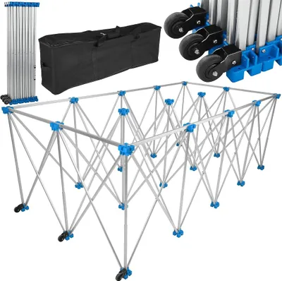 Obrázek produktu pro GEKO Hliníkový stůl pro velkoformátové dlaždice 230×118×85 cm, 1000 kg, skládací G30170