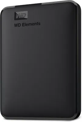 Image de Disque dur externe portable de 2 To - USB 3.0, noir
