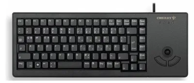 Image de Cherry G84-5400LUMCH-2 CHERRY TAS G84-5400 Corded CH-Layout schwarz TRACKBALL