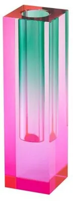 Produktbild von Gift Company Vase Sari Pink/Grün (14cm)