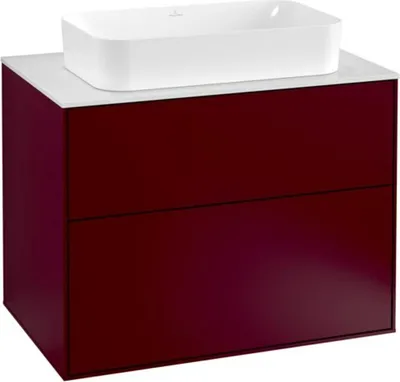 Produktbild von Villeroy & Boch V&B Waschtischunterschrank FINION 800x603x501 Abdpl wh/Peony